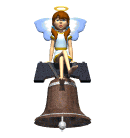 Our Guardian Angel is ready for the rough ride, always answering the bell