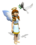 The Holy Spirit sends His Spirit and His angels