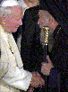 Pope of the West meets Greek Orthodox Patriarch of Jerusalem 