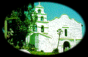 San Diego de Alcala - first of 21 California missions founded by Blessed Padre Junipero Serra who was born 285 years ago today