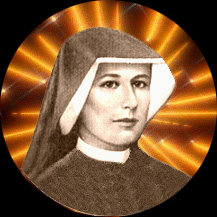 Blessed Sister Faustina - graphic from IDM site