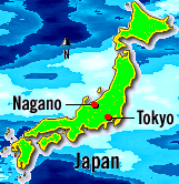 Location of Winter Olympics