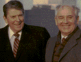 Reagan and Gorbachev in Iceland